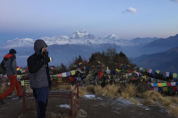 2 Days Short Poon Hill Trek - Day 2 sunrise at Poon Hill: the early morning payoff