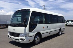 Comfortable Ac Coaster Toyota Bus From Pokhara to Kathmandu - Seats and A/C: where the value usually shows up