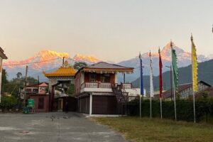 Morning Tibetan cultural tour to Tibetan settlements Pokhara - Jangchub Choeling Tibetan Buddhist Monastery: symbols you’ll understand more clearly