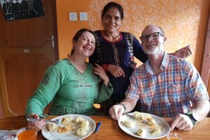 Nepalese Momos or Dal Bhat Cooking Class (Cook with Delight) - Inside the class: recipe card first, chef-guided steps second