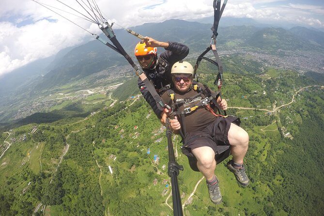 Paragliding - Hotel pickup, office forms, and the Toripani transfer