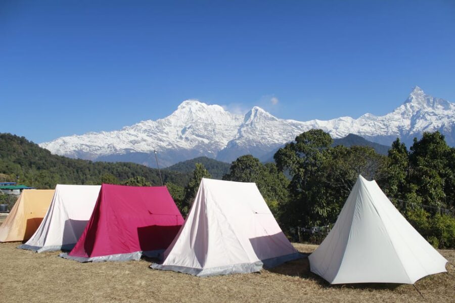 Pokhara: One night camping, campfire stay at Australian camp - From Pokhara to Kande: an easy start that sets the tone