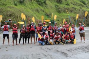 Upper Seti: Half-Day White Water Adventure - The Rapids and the Calm Floats Between Them
